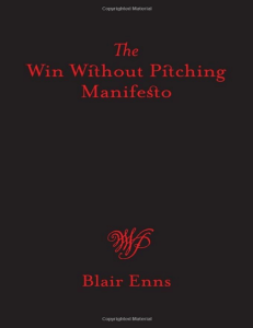 The Win Without Pitching Manifesto (PDF)