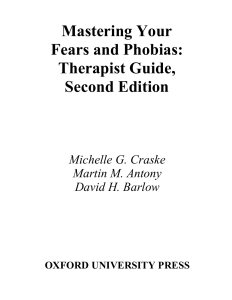 346549089-Mastering-Your-Fears-and-Phobias-Therapist-Guide
