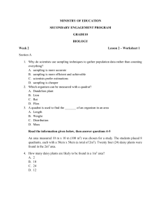 Grade 10 Biology Week 2 Lesson 2 Worksheet 1 and solutions