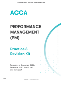 PM F5 BPP Practice Kit 2021