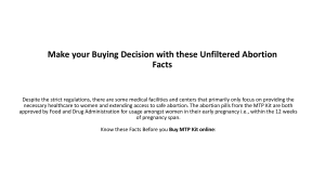 Make your Buying Decision with these Unfiltered Abortion Facts