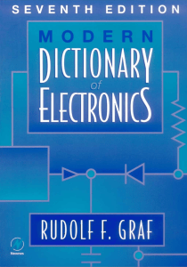Modern Dictionary of Electronics 7E