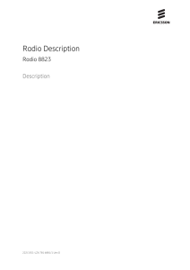 Radio 8823 description CPI rev D