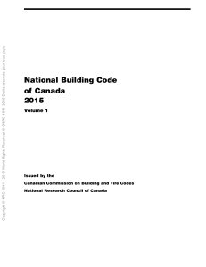 2015NBC-V2 National Building Code Canada