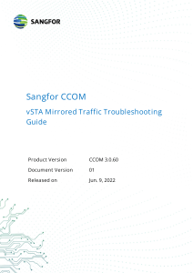 SANGFOR CCOM v3.0.60 VSTA Mirroed Traffic Troublreshooting Guide EN (2)
