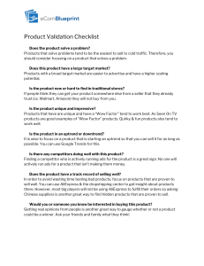 4. Product Validation Checklistk - Gabriel St Germain