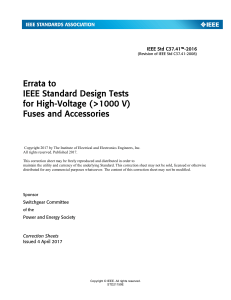 IEEE C37.41a-2016