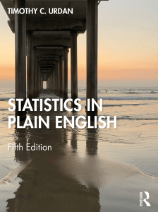 Statistics in Plain English. Fifth Edition (Timothy C. Urdan) (Z-Library)