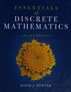 Essentials of Discrete Mathematics, 2nd Edition