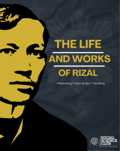 THE LIFE AND WORKS OF RIZAL USA SOCIAL SCIENCE CLUB