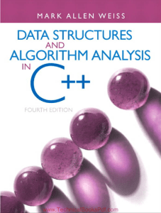 Data Structures & Algorithm Analysis in C++ Textbook