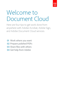 Study of Document Cloud Network