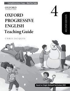 oxford progressive english teaching guide 4