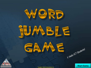 WordJumbleGame
