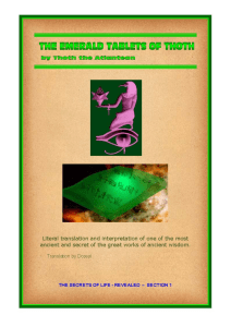 The-Emerald-Tablets-of-Thoth
