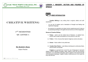 Creative Writing-Week 1-2
