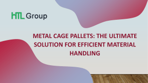 Metal Cage Pallets The Ultimate Solution for Efficient Material Handling