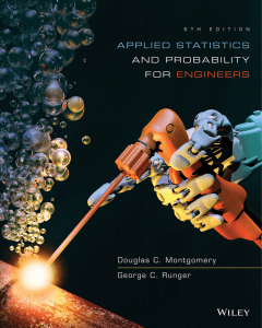 STATS- Applied Statistics and Probability for Engineers (6th Edition)