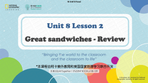 101 Great Sandwiches Review 