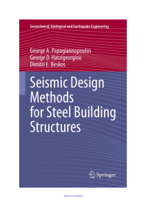 Seismic Design Methods for Steel Building Structures Beskos Papagiannopoulos