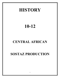 13. HISTORY CENTRAL AFRICAN 10-12