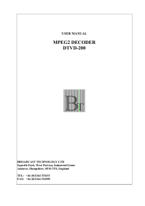bt dtvd200 manual