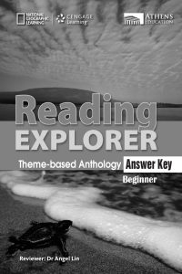 Reading Explorer Intro - Beginner (Answer Key)