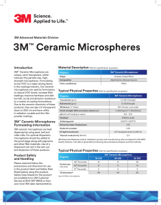 12503 3M  Ceramic Microspheres White Grades 9841876 Rev B POD