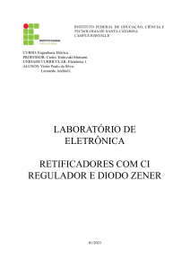 Relatório Laboratório -  Victor Paulo e Leonardo Andrioli