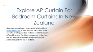 Explore AP Curtain For Bedroom Curtains In New Zealand