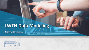 LWTN Data Modeling