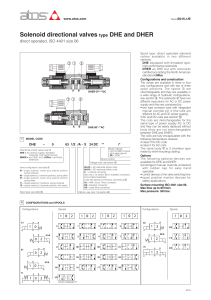 ATOS DHE DIRECTIONAL CONTROL VALVES