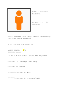 Cast Info Doc - Example Template