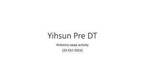 Yishun Pre DT report v1