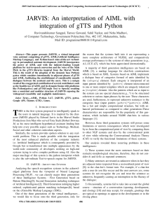 JARVIS: AIML, gTTS, and Python Voice Assistant