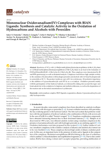 catalysts VO 2022