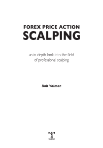 Bob Volman SCALPING FOREX PRICE ACTION a