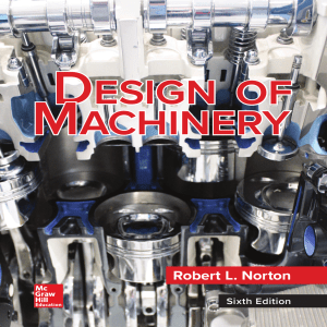 Design of Machinery Textbook: Mechanisms & Machines Analysis