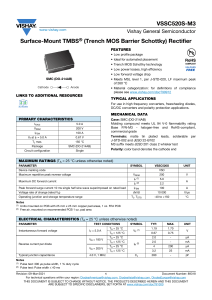 DIODO SCHOTTKY 5A DAVID VERIFICAR DISPONIBILIDADEvssc520s-m3