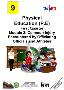 Copy of PE 9 Q1 MOD2 Common-Injury-Encountered-by-Officiating-Officials-and-Athletes CC (1)