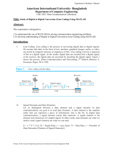 Data Comm EXP 4 Student Manual