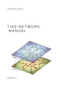 TikZ-Network Manual: Network Visualization in LaTeX