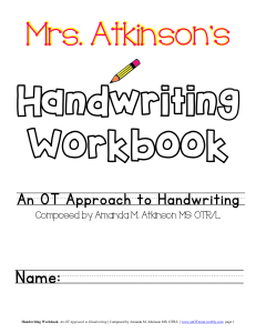 HandwritingWorkbook