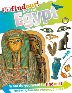 DK Findout! Ancient Egypt - Angela McDonald