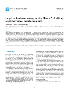 Food Waste Management in Phnom Penh: A System Dynamics Approach