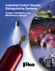 Industrial Carbon Dioxide Extinguishing Systems Manual C06-018