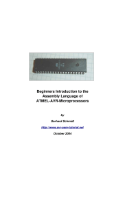 AVR Assembly beginner en
