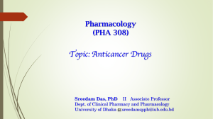 Anticancer Drugs: Classification & Mechanisms