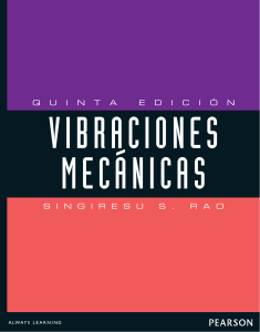 Vibraciones Mecanicas 5ta Ed Singiresu S