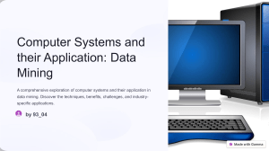 Computer-Systems-and-their-Application-Data-Mining